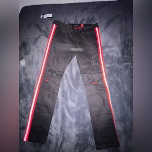 MAKOBI ZAKYNTHOS DENIM JEANS - BLACK/BLACK